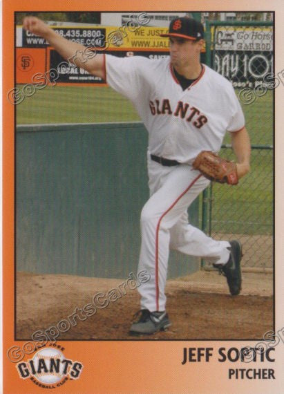 2014 San Jose Giants Jeff Soptic