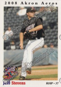 2008 Akron Aeros Jeff Stevens