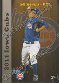 2011 Iowa Cubs Jeff Stevens