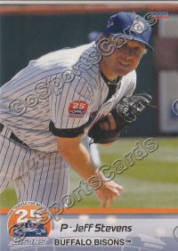 2012 Buffalo Bisons Jeff Stevens
