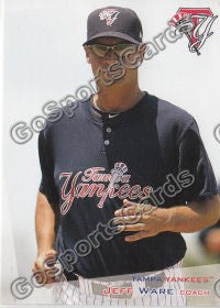 2012 Tampa Yankees Jeff Ware