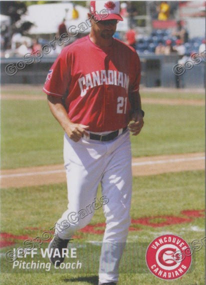 2014 Vancouver Canadians Jeff Ware