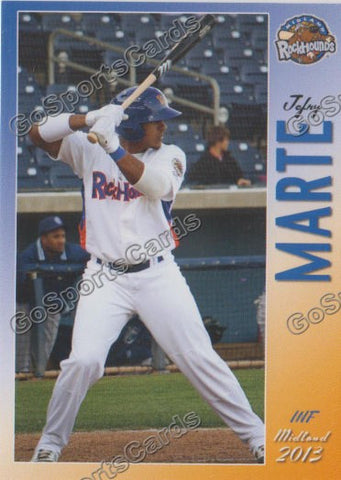 2013 Midland RockHounds Jefry Marte