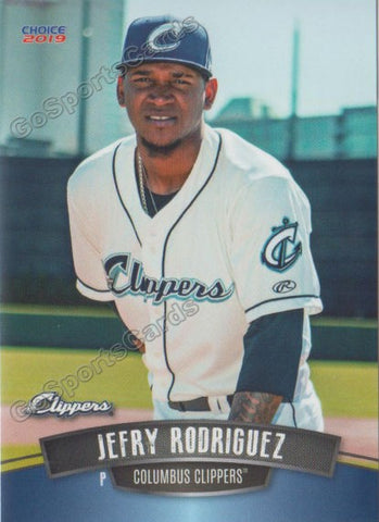 2019 Columbus Clippers Jefry Rodriguez