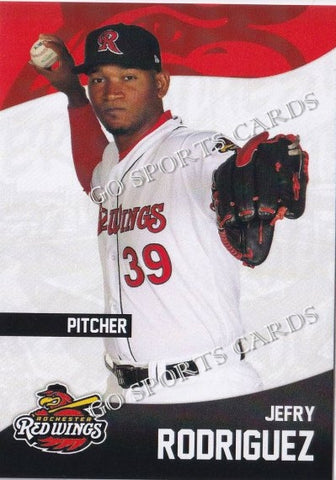 2022 Rochester Red Wings Jefry Rodriguez