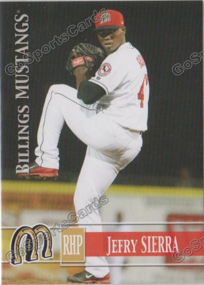 2014 Billings Mustangs Jefry Sierra