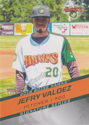 2018 Boise Hawks Jefry Valdez