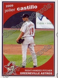 2009 Greeneville Astros Jeiler Castillo