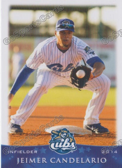 2014 Daytona Cubs Jeimer Candelario