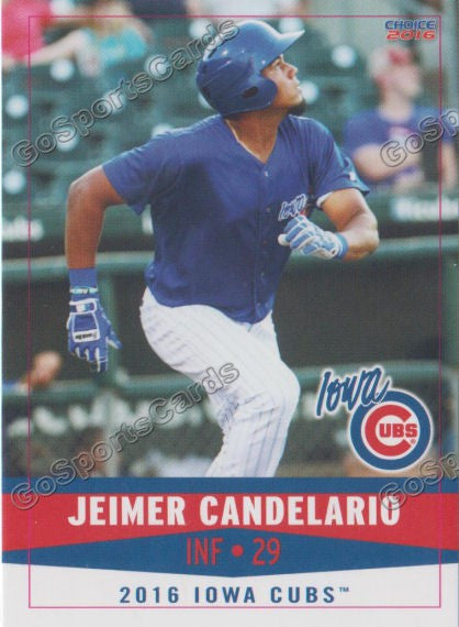 2016 Iowa Cubs Jeimer Candelario