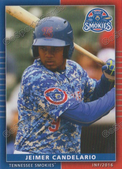 2016 Tennessee Smokies Jeimer Candelario