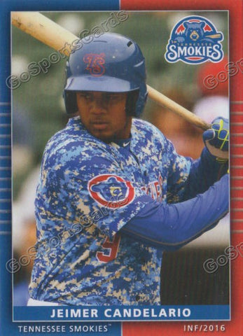 2016 Tennessee Smokies Jeimer Candelario
