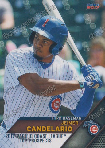 2017 Pacific Coast League Top Prospect PCL Jeimer Candelario