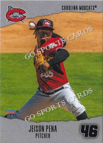 2023 Carolina Mudcats Jeison Pena