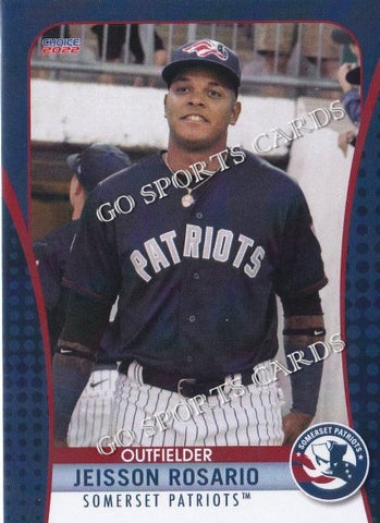 2022 Somerset Patriots Jeisson Rosario