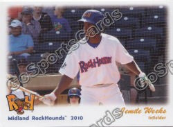 2010 Midland RockHounds Jemile Weeks
