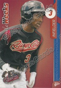 2011 Sacramento River Cats Jemile Weeks