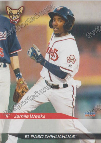 2016 El Paso Chihuahuas Jemile Weeks
