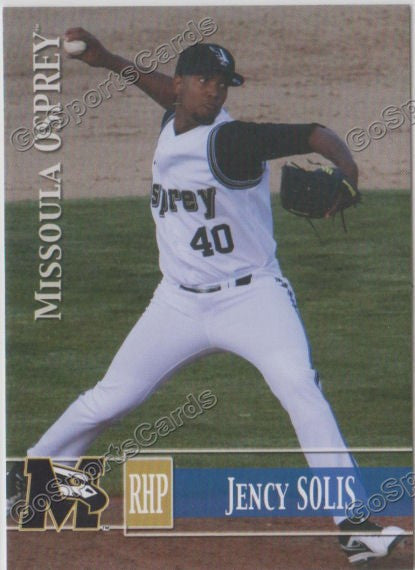 2014 Missoula Osprey Jency Solis
