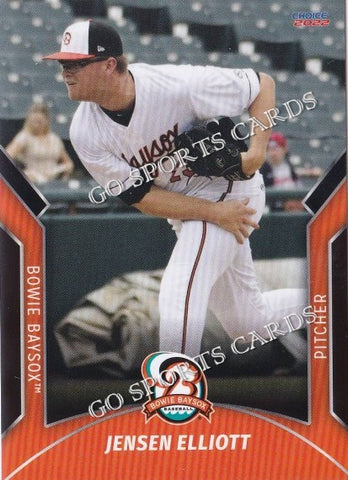2022 Bowie Baysox Jensen Elliott