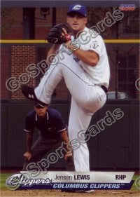 2010 Columbus Clippers Jensen Lewis