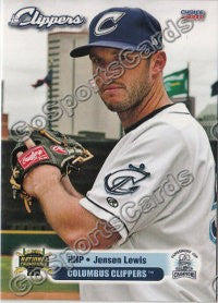 2011 Columbus Clippers Jensen Lewis
