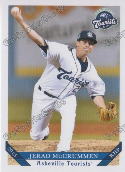 2015 Asheville Tourists Jerad McCrummen