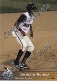 2011 Missoula Osprey Jeremia Gomez