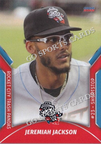 2022 Rocket City Trash Pandas Jeremiah Jackson