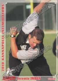 2010 Kannapolis Intimidators Jeremie Imbus