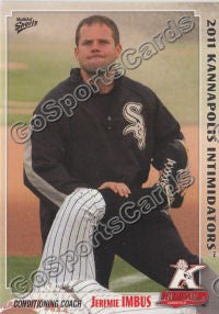 2011 Kannapolis Intimidators Jeremie Imbus