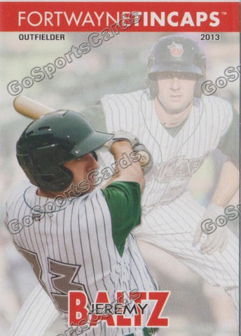 2013 Fort Wayne TinCaps Jeremy Baltz