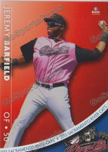 2013 Sacramento River Cats Jeremy Barfield