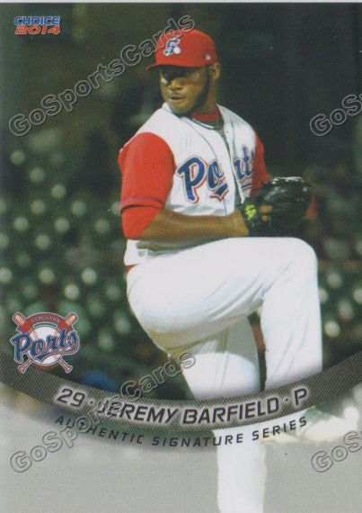 2014 Stockton Ports Jeremy Barfield