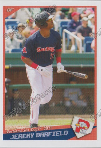 2017 Portland Sea Dogs Jeremy Barfield