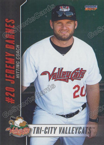 2017 Tri City ValleyCats Jeremy Barnes