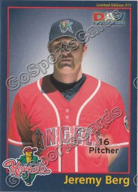 2010 Cedar Rapids Kernels DAV Jeremy Berg