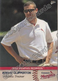 2012 Memphis Redbirds Jeremy Clipperton