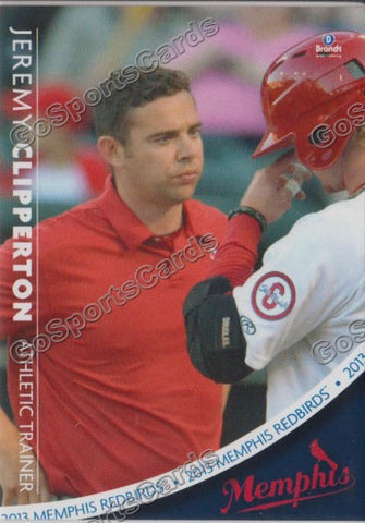 2013 Memphis Redbirds Jeremy Clipperton