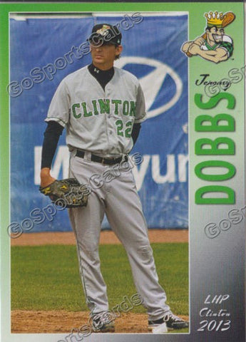 2013 Clinton Lumberkings Jeremy Dobbs