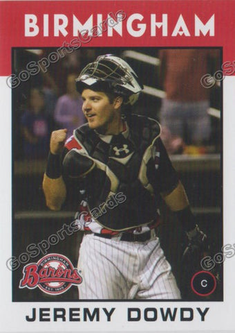 2016 Birmingham Barons Jeremy Dowdy