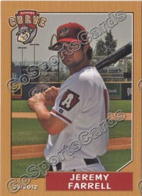2012 Altoona Curve Jeremy Farrell