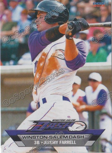 2013 Winston Salem Dash Jeremy Farrell