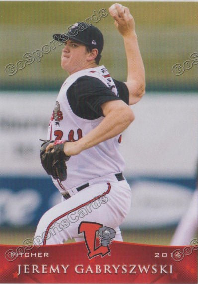 2014 Lansing Lugnuts Jeremy Gabryszwski