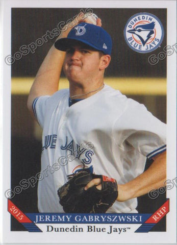 2015 Dunedin Blue Jays Jeremy Gabryszwski