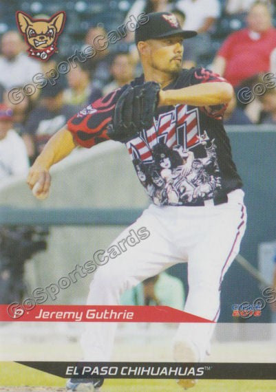 2016 El Paso Chihuahuas Jeremy Guthrie