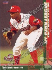 2008 New York Penn League Top Prospects Jeremy Hamilton