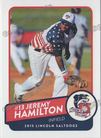 2015 Lincoln Saltdogs Jeremy Hamilton