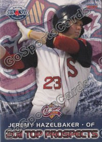 2011 Carolina League Top Prospects Jeremy Hazelbaker