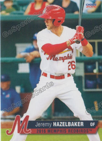 2016 Memphis Redbirds Jeremy Hazelbaker
